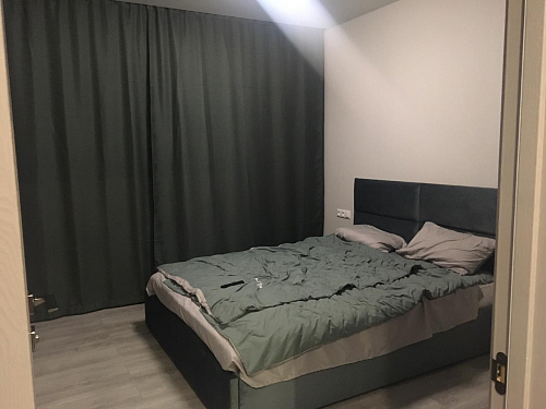 Двуспальная кровать Афродита-4 180x200 с ПМ тёмно-синий велюр velutto 26 фото покупателя 8